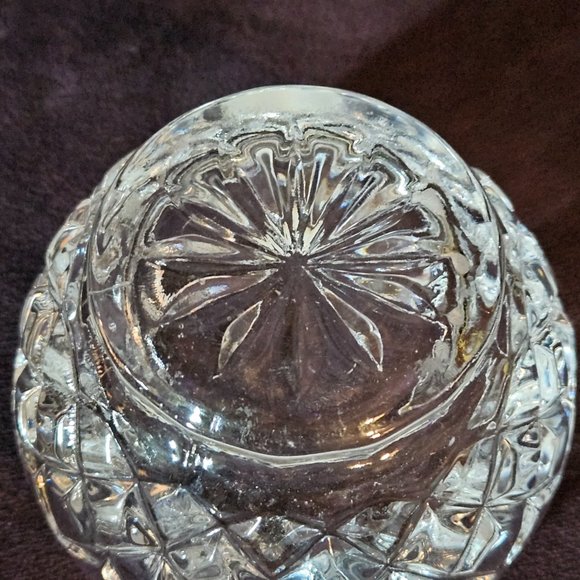 Bohemia Crystal Czech Republic Candy Bowl Gorgeous CUT (LEAD CRYSTAL) - Picture 5 of 7
